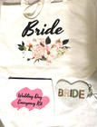 Bride Canvas Tote Bag And 2 Cosmetic Bags