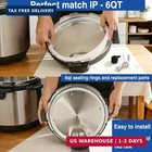 Durable Instant Pot 13 Pc Replacement Kit  Sealing Ring  Valves   Caps For 6qt