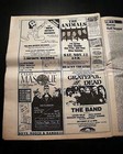 Rock Music Grateful Dead   The Band At Carrier Dome 1983 Concert Advertisement  