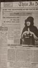 Original 1971 Yoko  john Lennon This Is Not Here Fluxus 12p Exhibition Newspaper