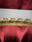 Vtg Matson Dresser Mirror Vanity Tray Filigree Scrolls 24kt Gold Plated Oval