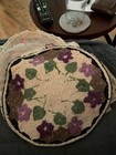 Antique Vintage Hooked Doily Victorian Very Cool Piece