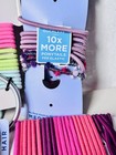 New Goody   Scunci Ouchless Elastics Hair Ties Misc Lot pink Yellow Blue Green