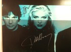 Blondie Autographed Signed No Exit Promo Poster By Debbie Harry   Jimmy Destri