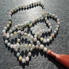 6mm Morganite 108 Beads Mala Buddhist Bracelet Necklace Prayer Yoga Healing