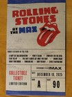 Amc Rolling Stones At The Max Imax Collectible Ticket Opening Night 12 10