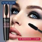 4d Silk Fiber Lash Mascara Waterproof  Luxuriously Longer  Thicker  Voluminous E