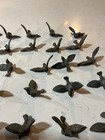 Vintage Lead Mini Bird Figures  Great Condition  Sold By Piece