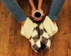 Home Wool Boots Original Slippers Sheepskin Wool Boots Warm Foot Home Shoes