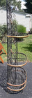 Local Pickup Vintage Antique French Baker s Bakers Rack Brass Wrought Iron Steel