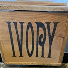 Vintage Wooden Procter And Gamble s Ivory Soap Box