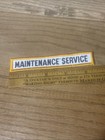 Us Mail Patch Embroidered Rare Vtg Iron On 70s 80s Tab Maintenance Usps Obsolete
