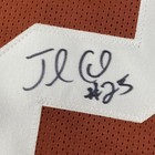 Framed Autographed signed Jamaal Charles 33x42 Texas Orange College Football Jer