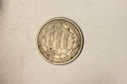 1865 Three 3 Cent Nickel Piece Choice Original Au Rare Us Type Set Coin