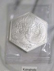 Dragon Hexagon 10 Oz  999 Silver Bar  Rare   From Storage Needs A New Home      