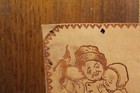 Antique Leather Postcard Mamma s Boy