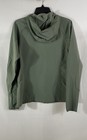 Columbia Women s Five Alarm Softshell Hoodie Jacket Green Orange Sz L Nwt