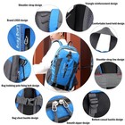 40l Men Women Travel Backpack Rucksack Camping Laptop Hiking School Book Bag