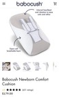 Babocush Newborn Comfort Cushion Gray And White