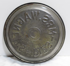 Vintage Mrs  Wagner s Pies Pie Tin Advertising Baking Plate Metal Bakeware