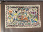 Signed Mexican Folk Art Painting Francisco  Garcia 1973