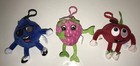 Whiffer Sniffers Lot Plush Backpack Clip Strawberry Blueberry Apple A36