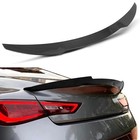 Glossy Black Stickers Spoiler Wing Body Kit Compatible With 2017-2022 For