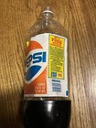 1990 Pepsi 2 Liter Plastic 2 Piece Bottle Burger King Free Drink