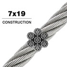 7 X 19 Galvanized Aircraft Cable Wire Rope 1 8  - 250 Ft Diy Decking Railing