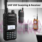 Radioddity Gm-30 Gmrs Radio 5w Dual Band Sanner Sync Noaa Typc-c Charging