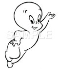 Casper Vinyl Decal Car Truck Window Sticker  choice Of 1 