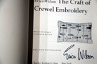The Craft Of Crewel Embroidery By Erica Wilson Signed 47 Basic Stitches Vintage