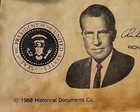 1988 Historic Document Of The First 42 Presidents Of The Usa On Parchment Paper