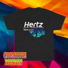 New  Hertz Car Rental Logo Long Sleeve T-shirt Funny Size S To 5xl