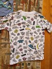 Boys Marvel T-shirt Lot Of 5 Medium Short Sleeve Avengers Hulk Black Panther D2