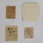 Queensland   Victoria Revenues Incl  3s Edward Vii Overprint  4d Pair On Piece
