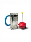 Vintage Bodum Coffee Press Maker Memphis Design Sottsass Era Post Modern