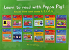 Peppa Pig Childrens Books Phonics Learn To Read Gift Set Lot 12 New