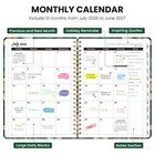 Zotia Planner 2026-2027  Jul 2026-jun 2027 Weekly   6 3  X 8 5   Butterfly