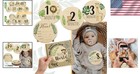 Adorable Wooden Monthly Milestone Cards For Newborns - Perfect Baby Shower Gift