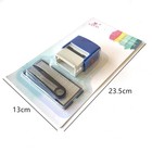 Name Letter Diy Stamp Kit Alphabet Number Rubber Stamp  Handicrafts Printing