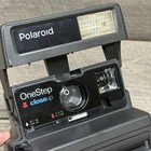 Polaroid One Step Close Up Instant Camera Automatic Flash   Strap 600 Vtg Tested