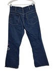 Vintage Levis Big E Jeans 30x28 646 Orange Tab Embroidered Floral Bell Bottoms