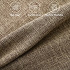 Pack Of 2 Decorative Linen Burlap Pillow Cover Square Solid Throw Cushion Cas   
