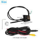 170   Car Rear View Backup Camera Reverse Parking Cam Waterproof Hd Night Vision