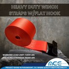 Usa 10 Pack Flatbed Truck Tie Down 4  X 30  Winch Strap W flat Hook Wll 5400 Lbs