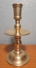 Set Of 2 Vintage Antique   Brass Baluster Candlesticks From England