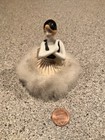 Fasold   Stauch      Half Doll Flapper Vanity Powder Puff Girl Half Figure
