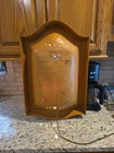 Vintage 1980s Heilemans Old Style Beer Tiffany Style Face Light Up Sign Works 