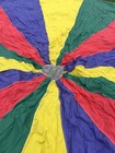 20ft Multi Color Play Parachute  16 Handles  Boosts Teamwork   Active Play